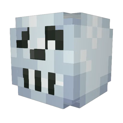 JustJens12 Minecraft avatar head, 3D render