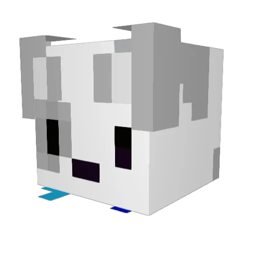 JustJessica101 Minecraft avatar head, 3D render
