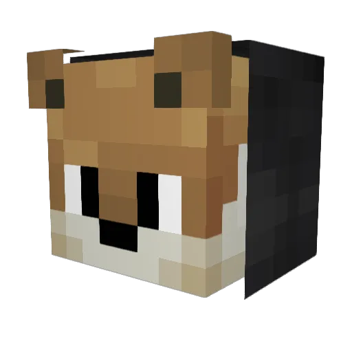 JustKillyou Minecraft avatar head, 3D render