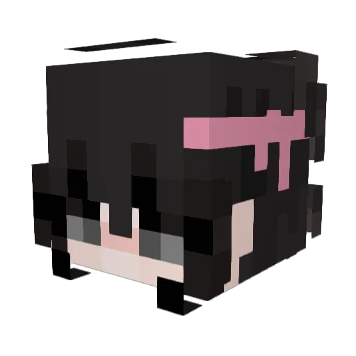 JustKyKyy Minecraft avatar head, 3D render