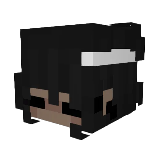 JustLylaa Minecraft avatar head, 3D render