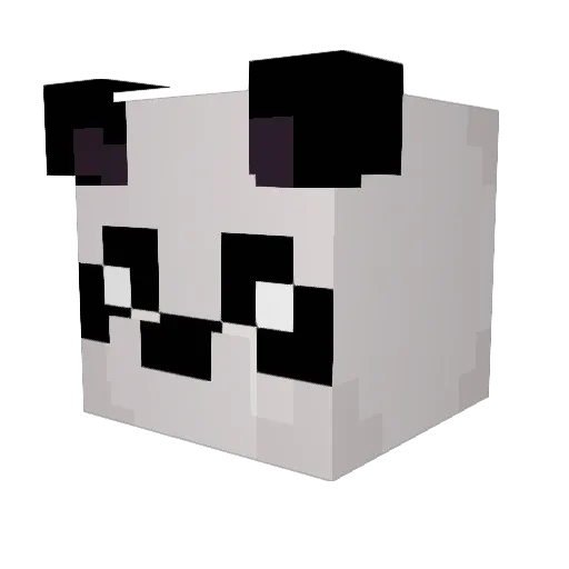 JustMeEnzo Minecraft avatar head, 3D render