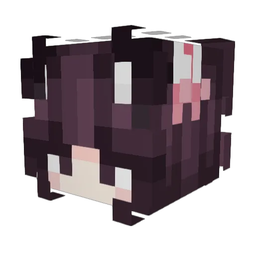 JustMeJacob Minecraft avatar head, 3D render