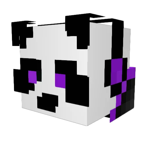 JustNexo_ Minecraft avatar head, 3D render
