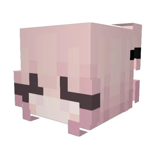 JustNoobyy Minecraft avatar head, 3D render