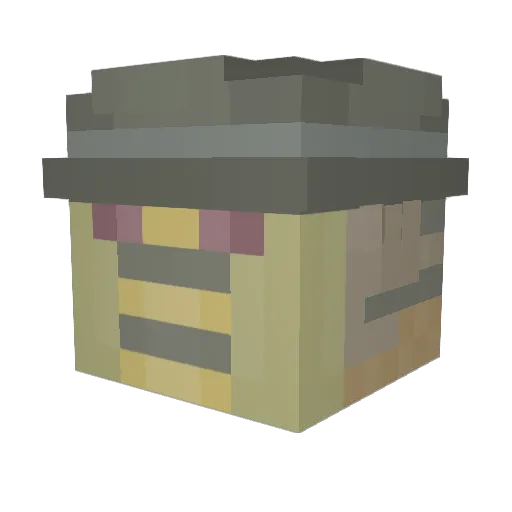 JustNoodlez Minecraft avatar head, 3D render