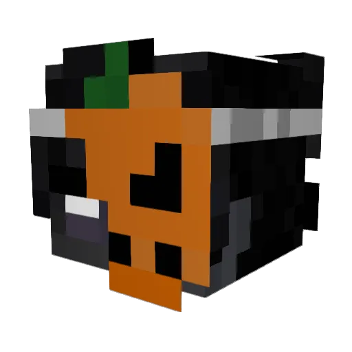 JustNower Minecraft avatar head, 3D render