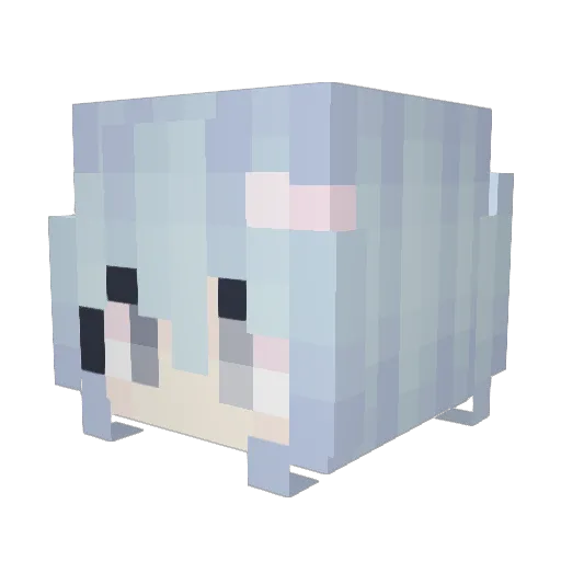 JustOmarrr Minecraft avatar head, 3D render
