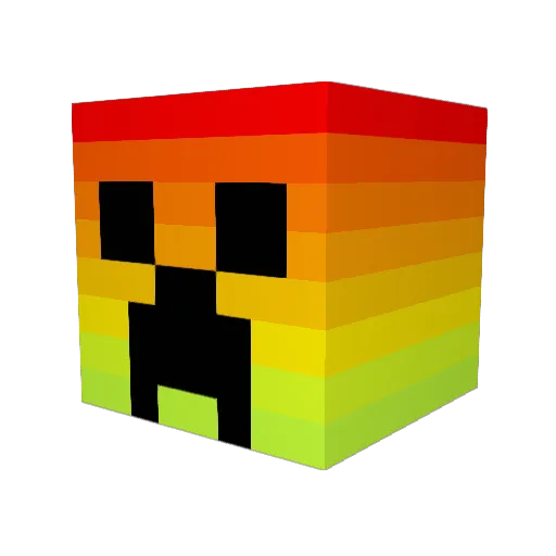 JustOzzzie Minecraft avatar head, 3D render