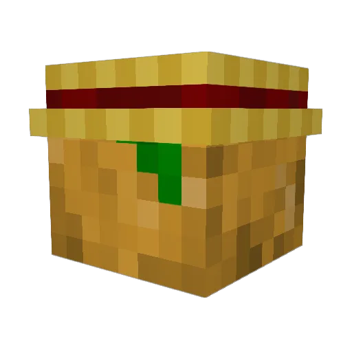JustPeachy_ Minecraft avatar head, 3D render