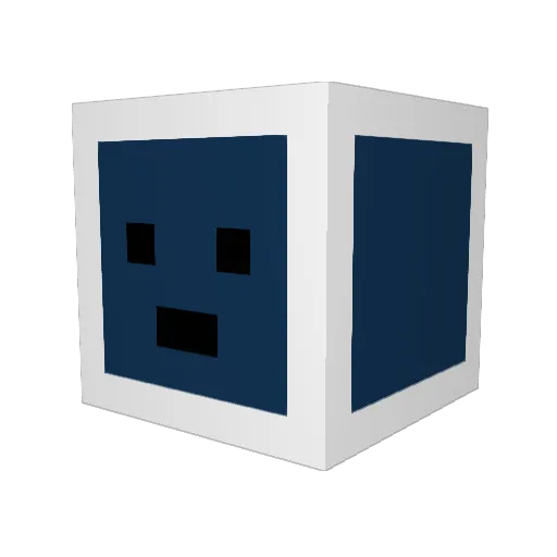 JustPeyton Minecraft avatar head, 3D render