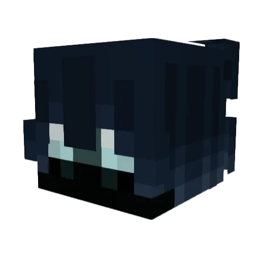 JustPita__ Minecraft avatar head, 3D render