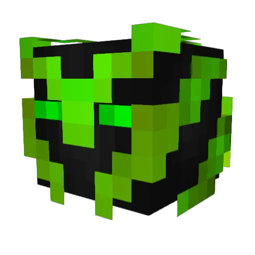 JustPrimeHD Minecraft avatar head, 3D render