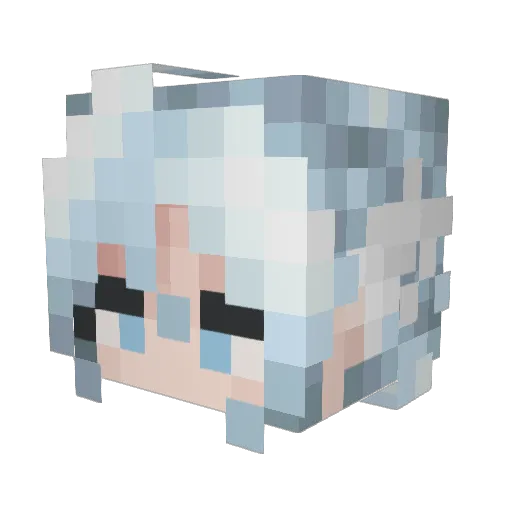 JustRyn_ Minecraft avatar head, 3D render