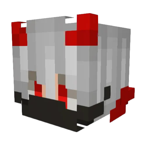 JustSerkann Minecraft avatar head, 3D render
