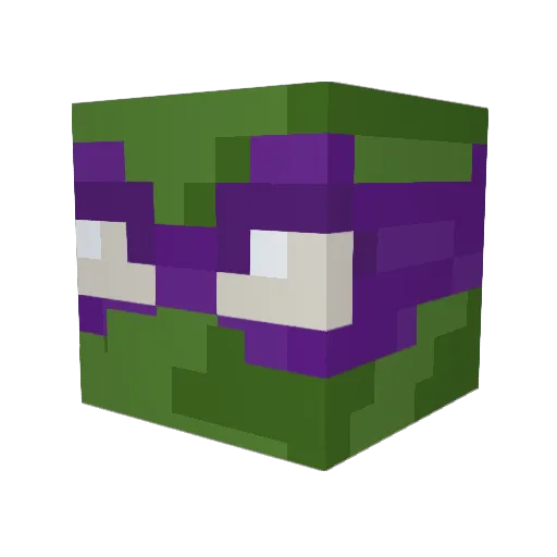 JustSitruz Minecraft avatar head, 3D render