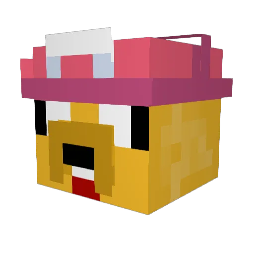 JustSkyyy Minecraft avatar head, 3D render