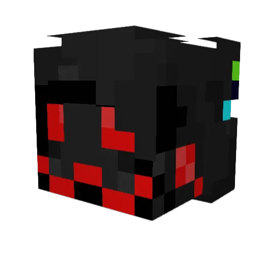 JustSomeColin Minecraft avatar head, 3D render