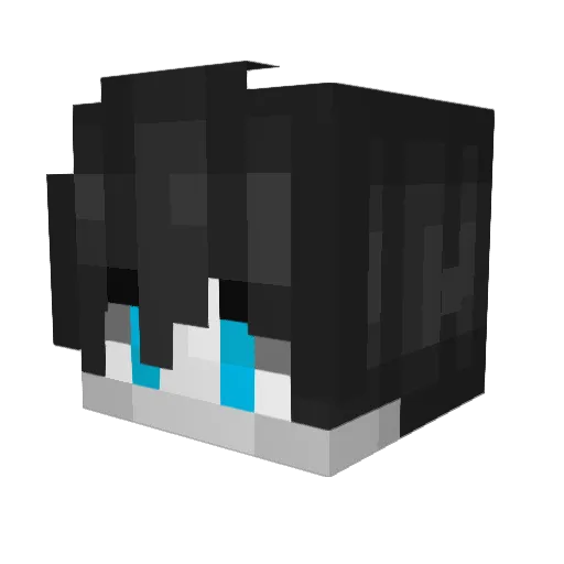 JustSyro Minecraft avatar head, 3D render