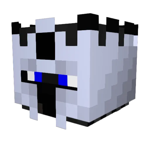 JustThatGuy1500 Minecraft avatar head, 3D render
