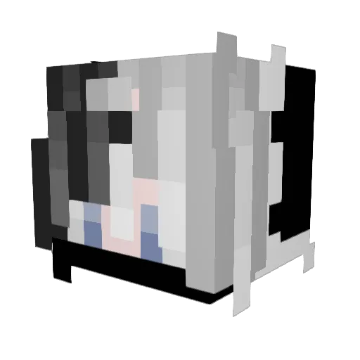JustTobias1 Minecraft avatar head, 3D render
