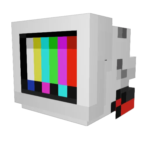 JustTurtwig Minecraft avatar head, 3D render