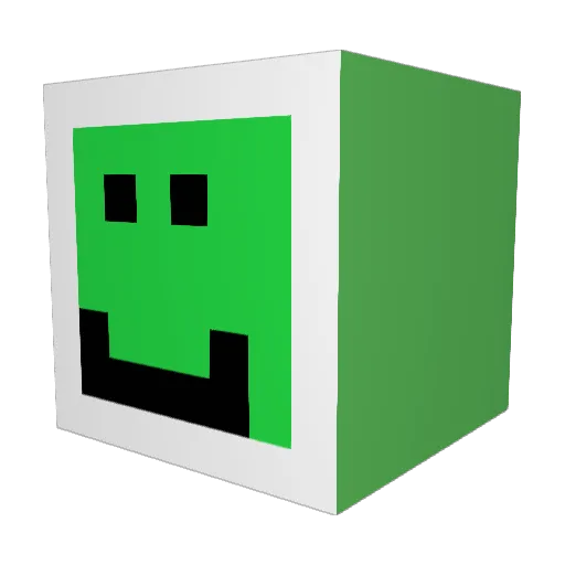 JustYourAvgGuy Minecraft avatar head, 3D render