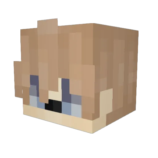 Just_A_Idiot Minecraft avatar head, 3D render