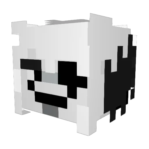 Just_A_K1rb0 Minecraft avatar head, 3D render