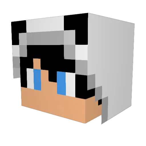 Just_Antwan Minecraft avatar head, 3D render