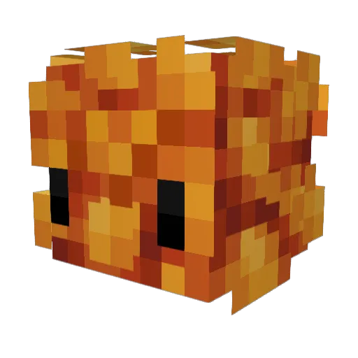 Just_Beans Minecraft avatar head, 3D render