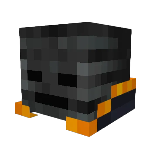 Just_Dabb Minecraft avatar head, 3D render