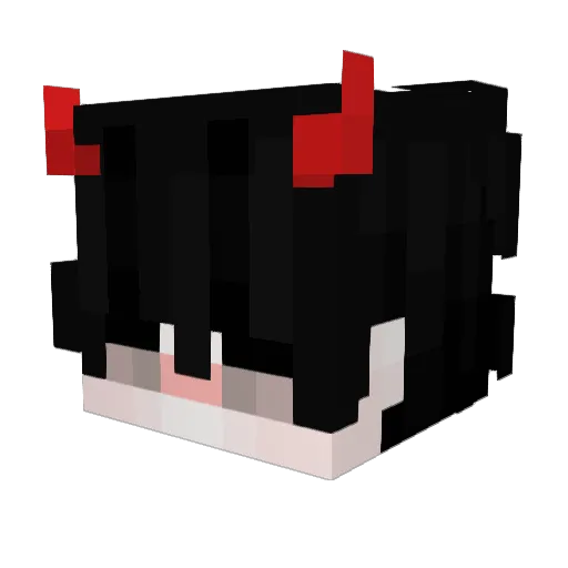 Just_Felix22 Minecraft avatar head, 3D render