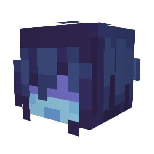 Just_ILOT Minecraft avatar head, 3D render
