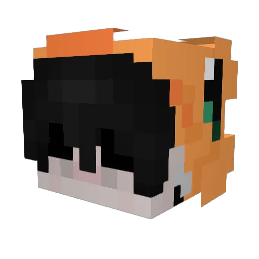 Just_Speechless3 Minecraft avatar head, 3D render