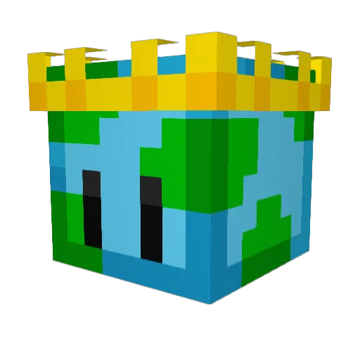 Just_That_Gu47 Minecraft avatar head, 3D render