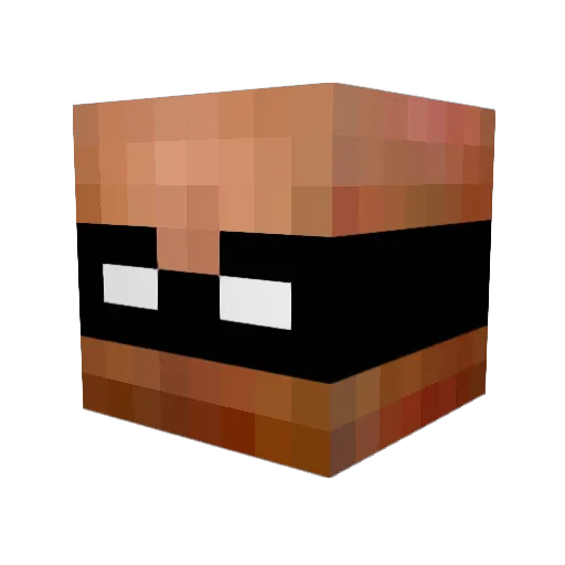 Just_one_spoon Minecraft avatar head, 3D render