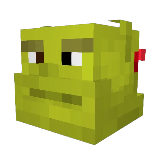 JustaChrisYT Minecraft avatar head, 3D render
