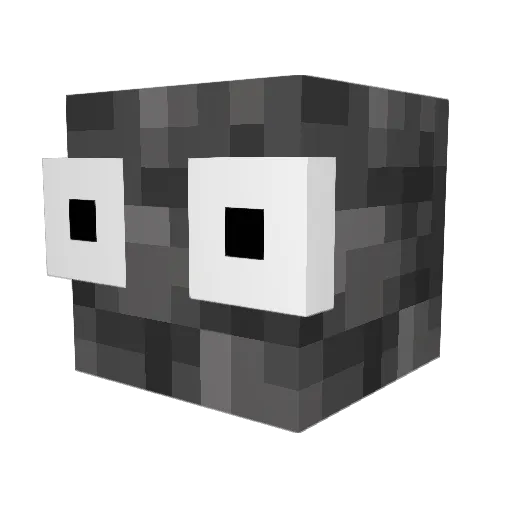 Justachicken15 Minecraft avatar head, 3D render
