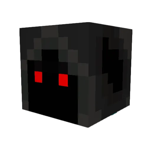 Justhere313 Minecraft avatar head, 3D render