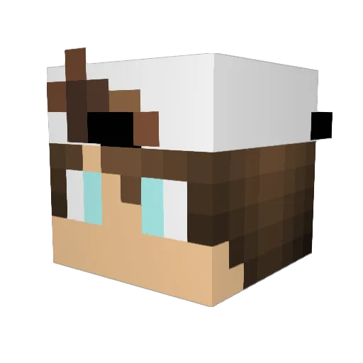 JusticeIvan Minecraft avatar head, 3D render