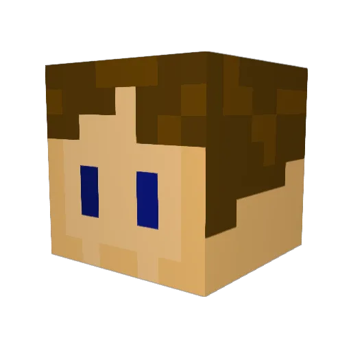 Justice_brewing2 Minecraft avatar head, 3D render