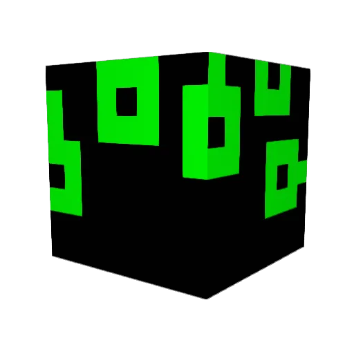 Justin505 Minecraft avatar head, 3D render