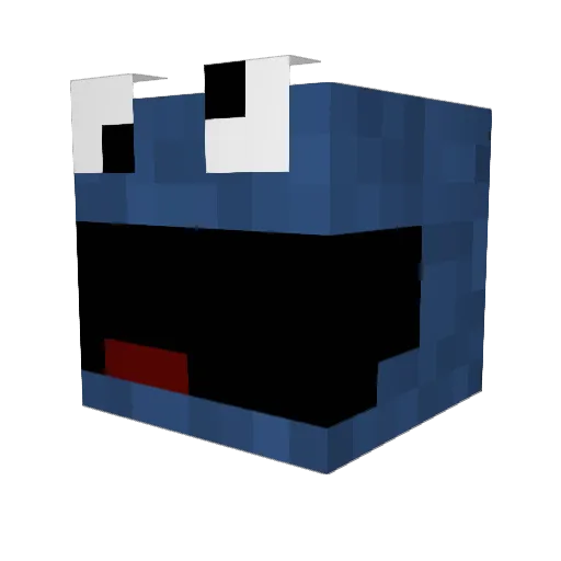 JustinBarrett Minecraft avatar head, 3D render