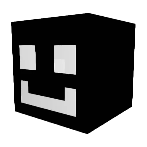 JustinBcracked Minecraft avatar head, 3D render