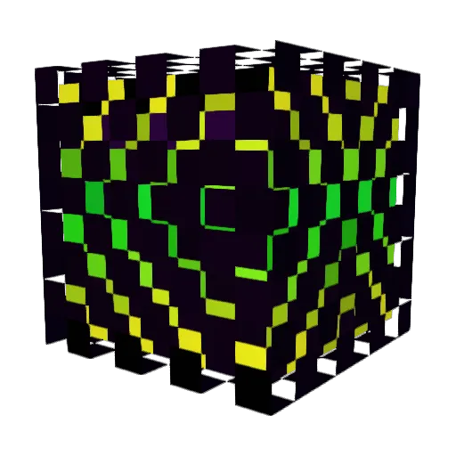 JustinCasey Minecraft avatar head, 3D render