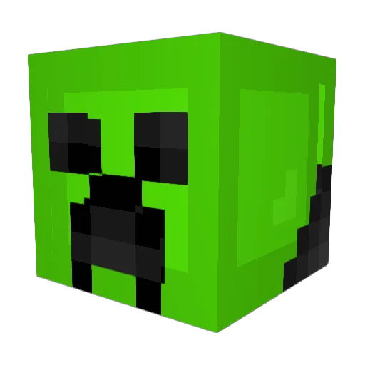 JustinInten Minecraft avatar head, 3D render