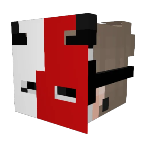JustinJsf Minecraft avatar head, 3D render