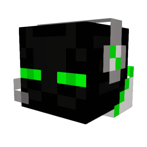 JustinKlas Minecraft avatar head, 3D render