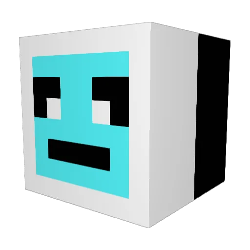 JustinPrunette Minecraft avatar head, 3D render